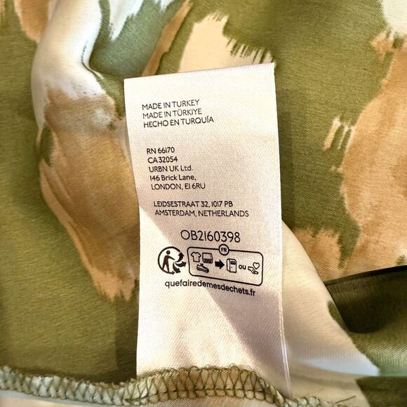 NWT Anthropologie Abstract Print Maxi Slip Dress - Size Small - Picture 10 of 10